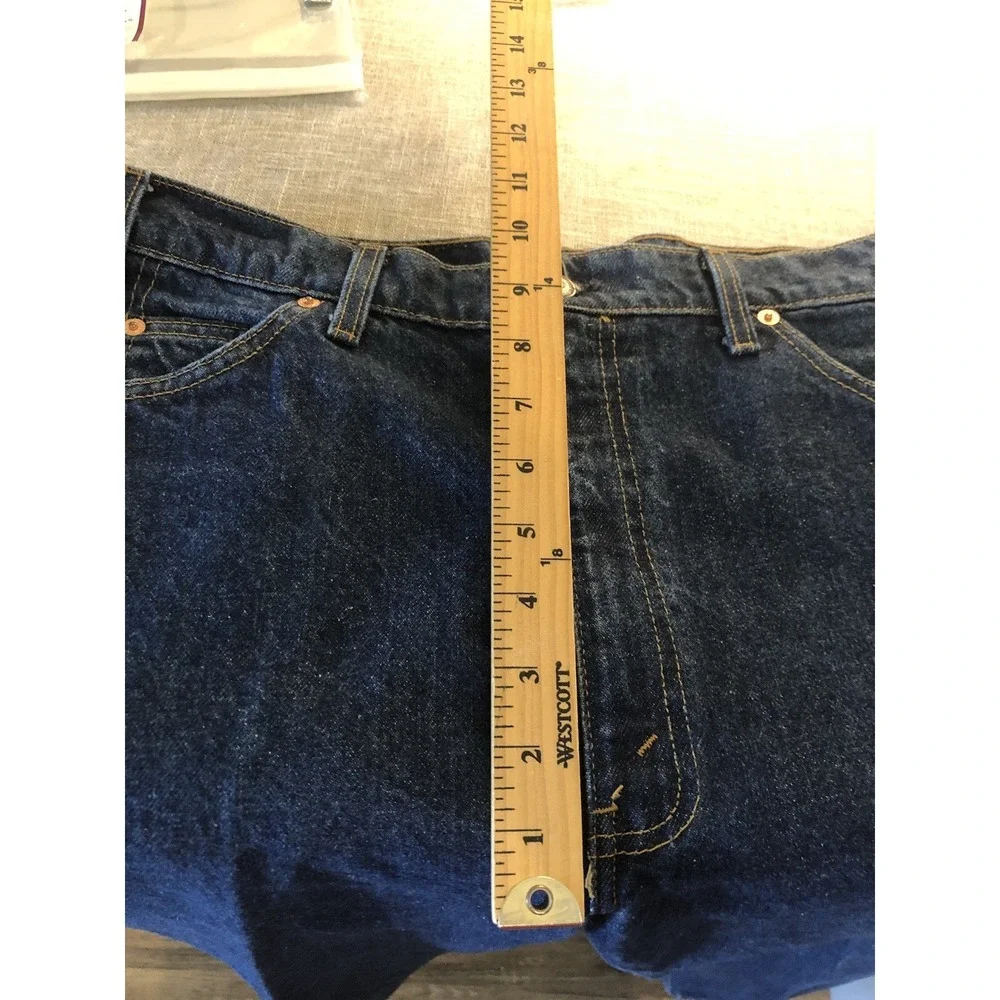 Vintage Levis 505 Jeans Men 34X30 Blue Regular 1993 USA Orange Tab Tag‎ 36x30